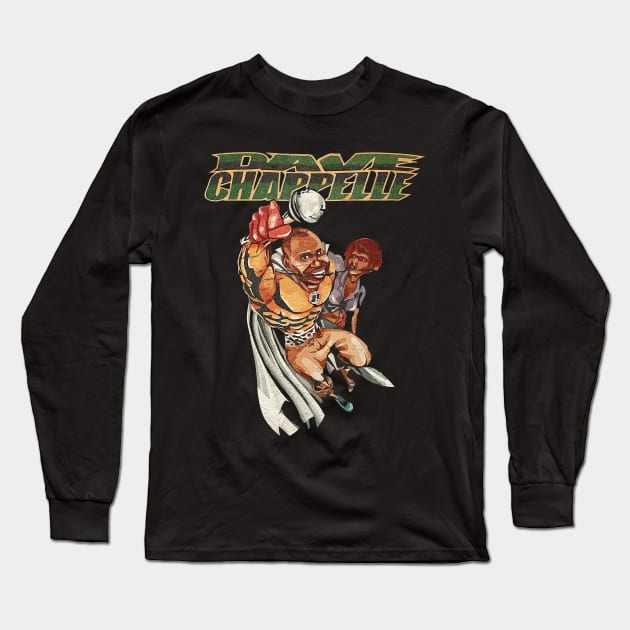 Chappelle Punch Man Long Sleeve T-Shirt by onyxicca liar